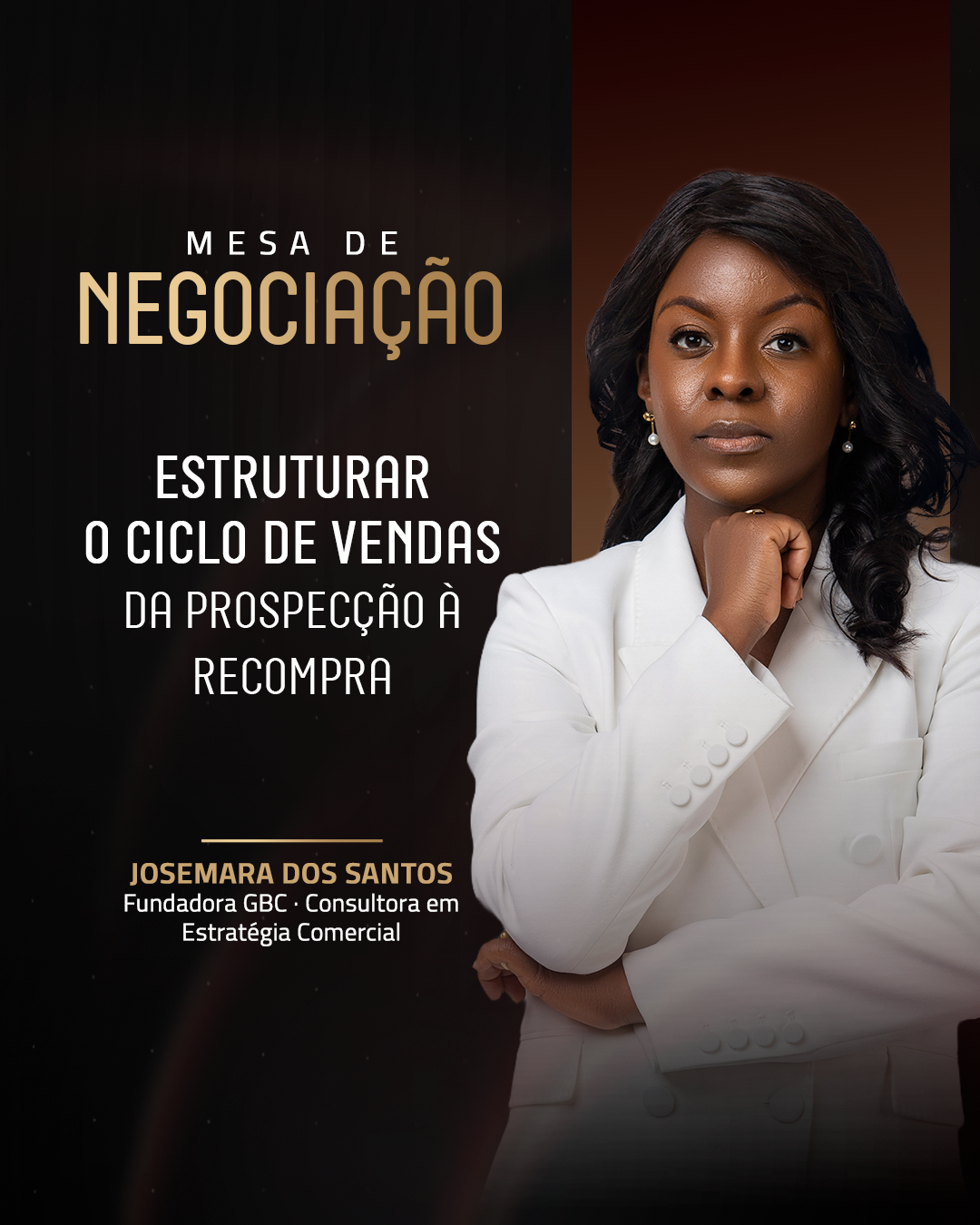 Bloco 1 — Estruturar o ciclo de vendas — da prospecção à recompra — Josemara dos Santos